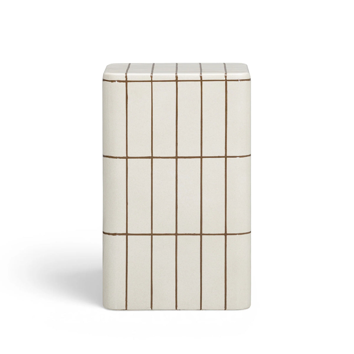 Tatiana Square Concrete Indoor/Outdoor Side Table