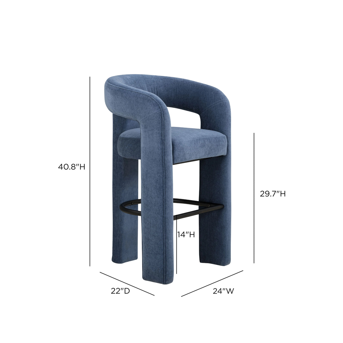 Malone Performance Chenille Stool