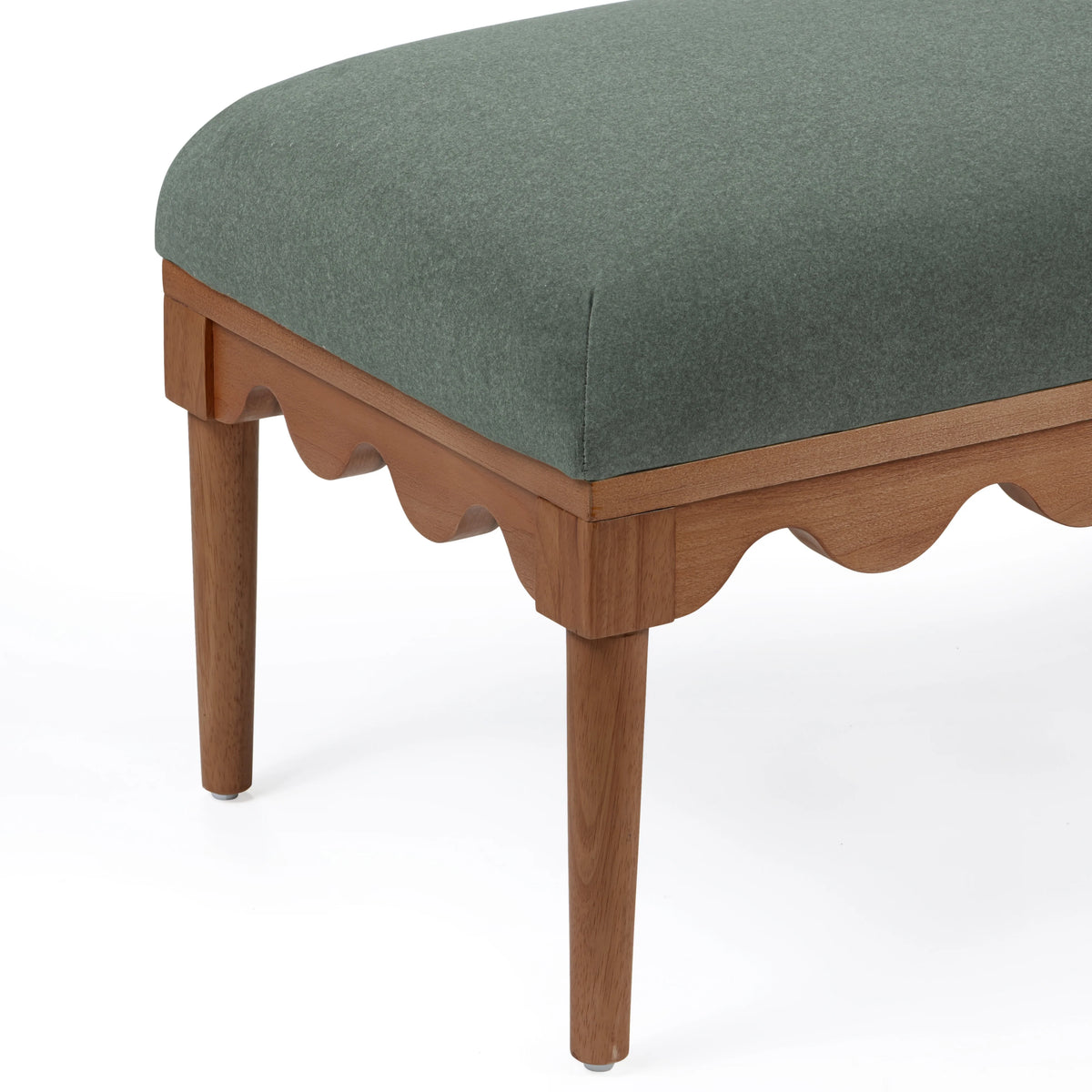 Oodle 56.5" Performance Vegan Mohair Bench