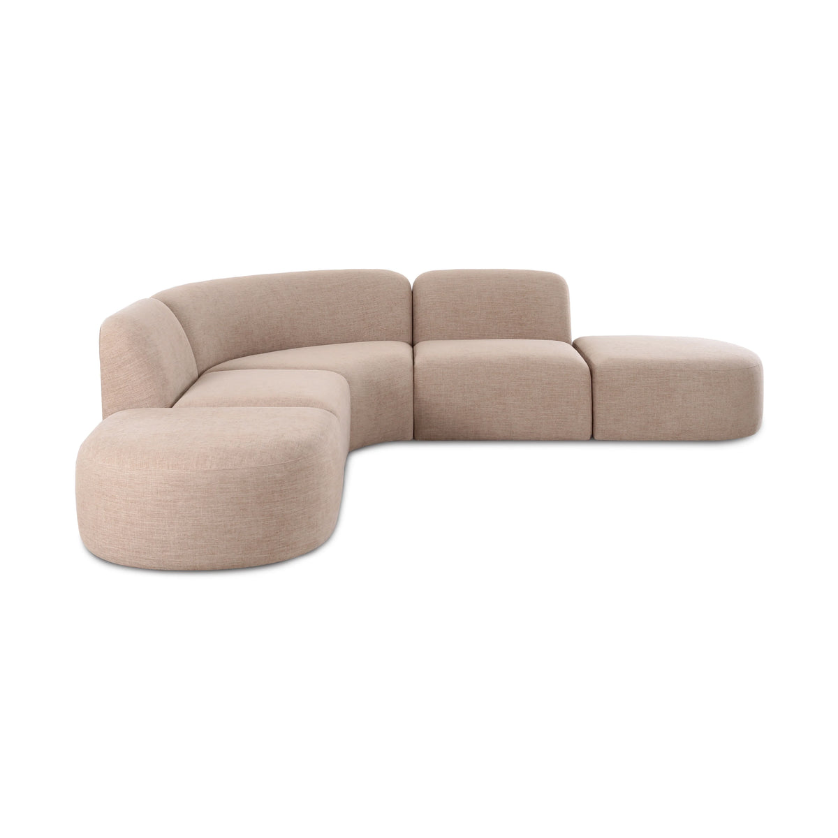 Gorge 5-Piece Modular Euro Sectional