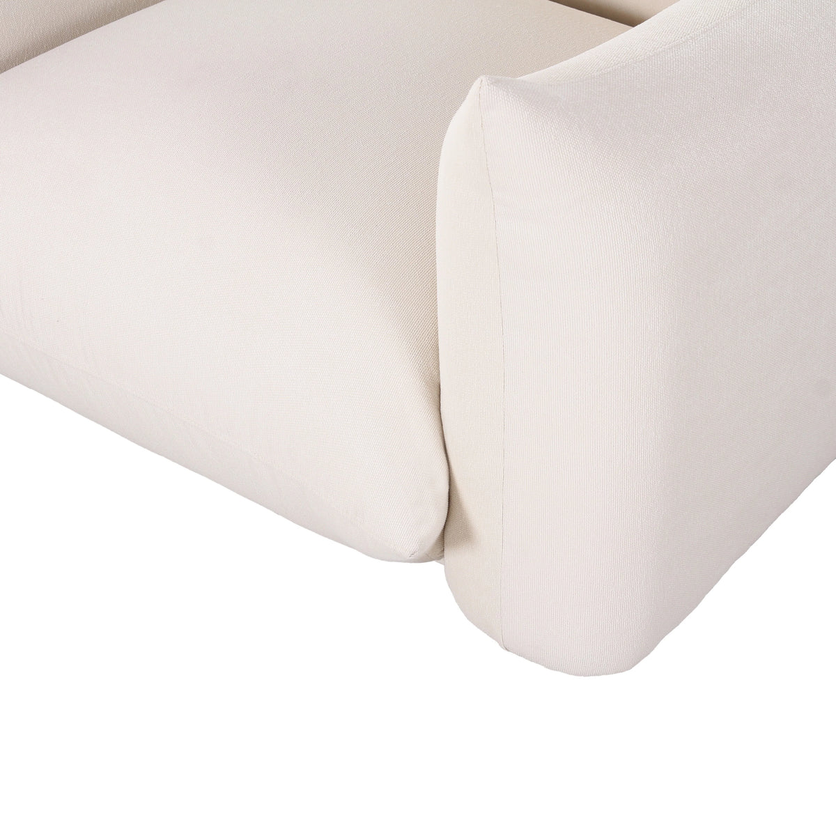 Saint Tropez Striped Stuffed Indoor / Outdoor Armchair
