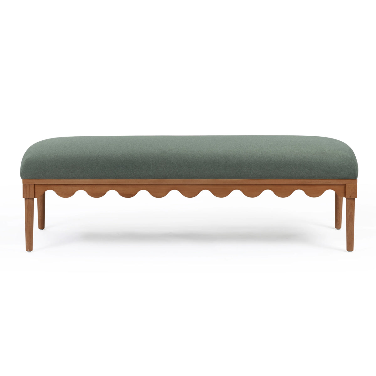 Oodle 56.5" Performance Vegan Mohair Bench