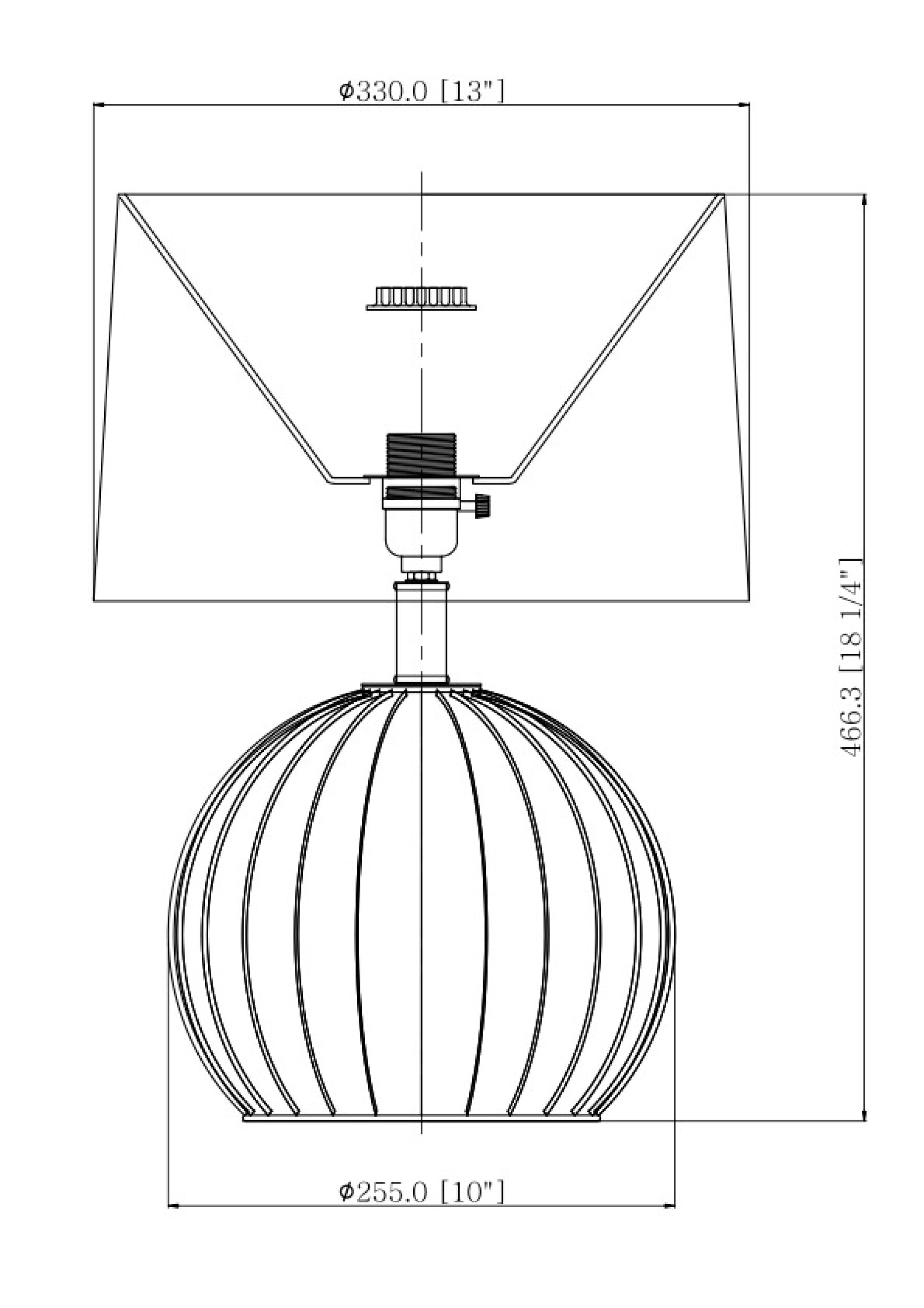 Melange Accent Table Lamp