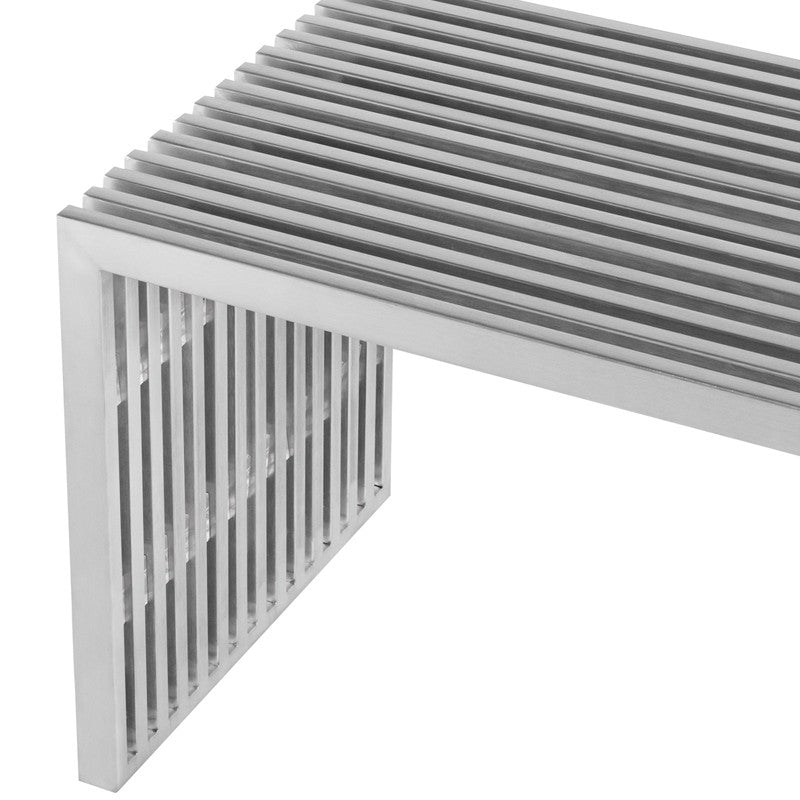 Gridiron Stainless Steel Bench