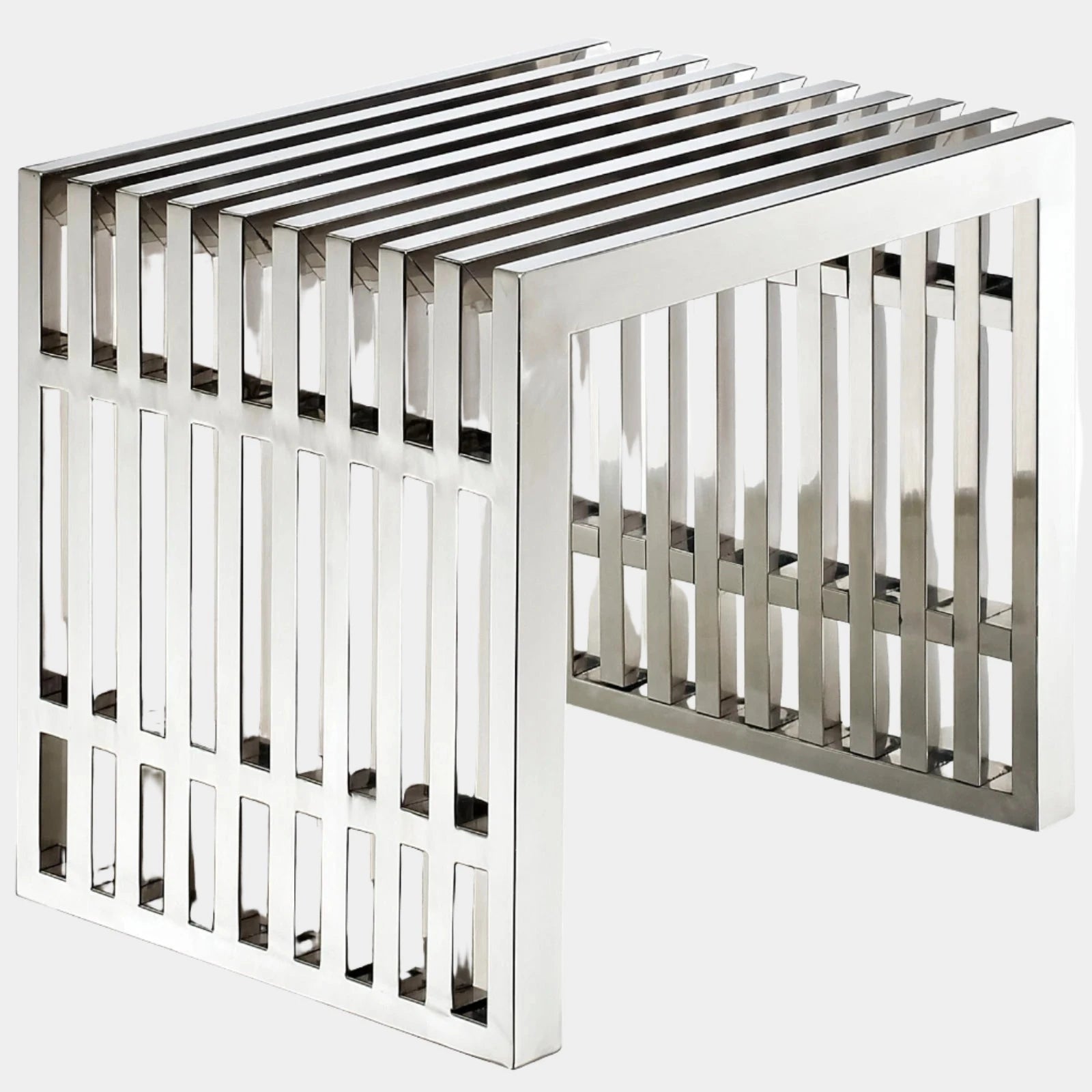 Gridiron Stainless Steel Bench - Small