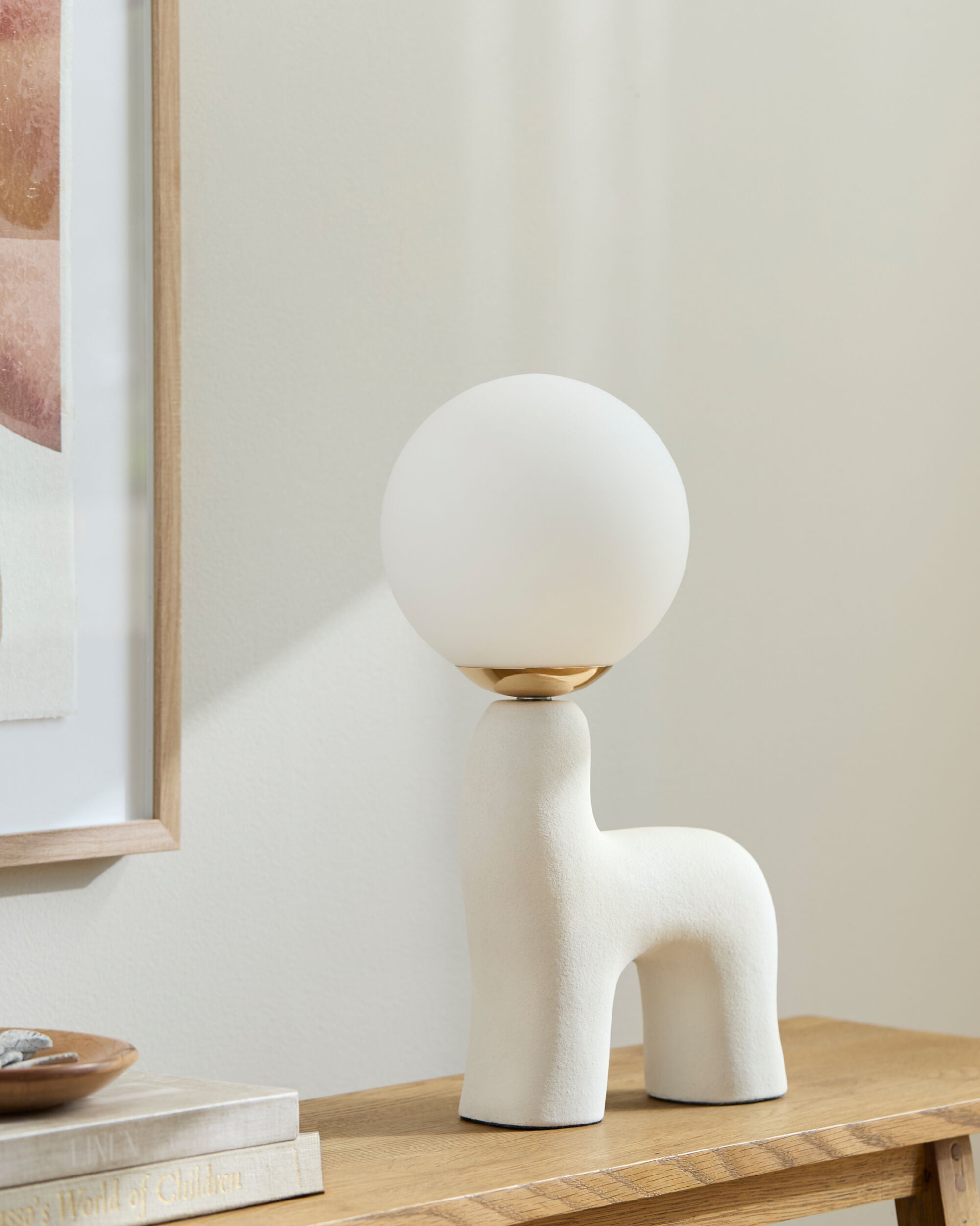 Opal Accent Table Lamp