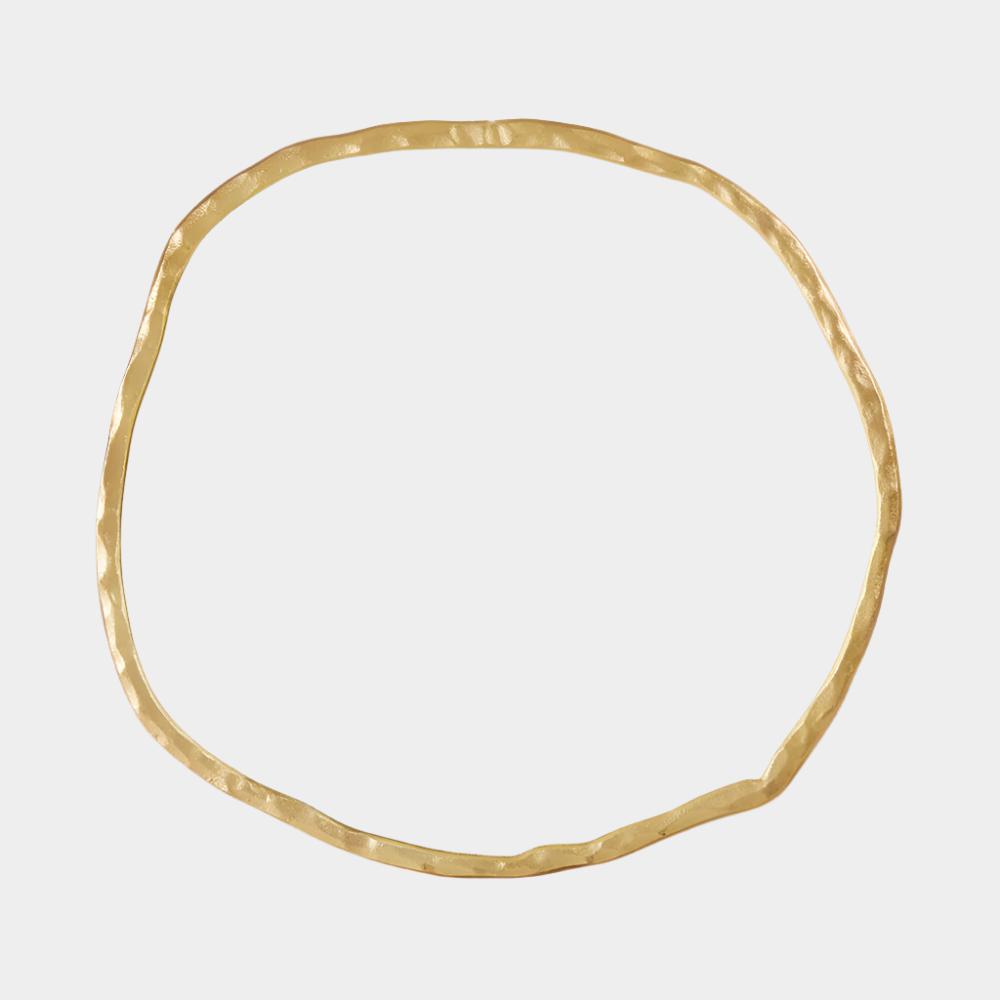 Organic Wall Mirror - Gold