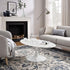 Oval Marble Coffee Table