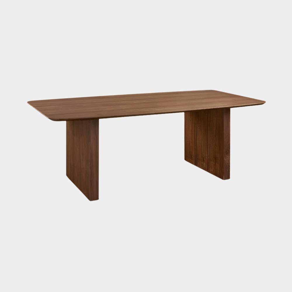 Pauline Dining Table Veneer - Walnut