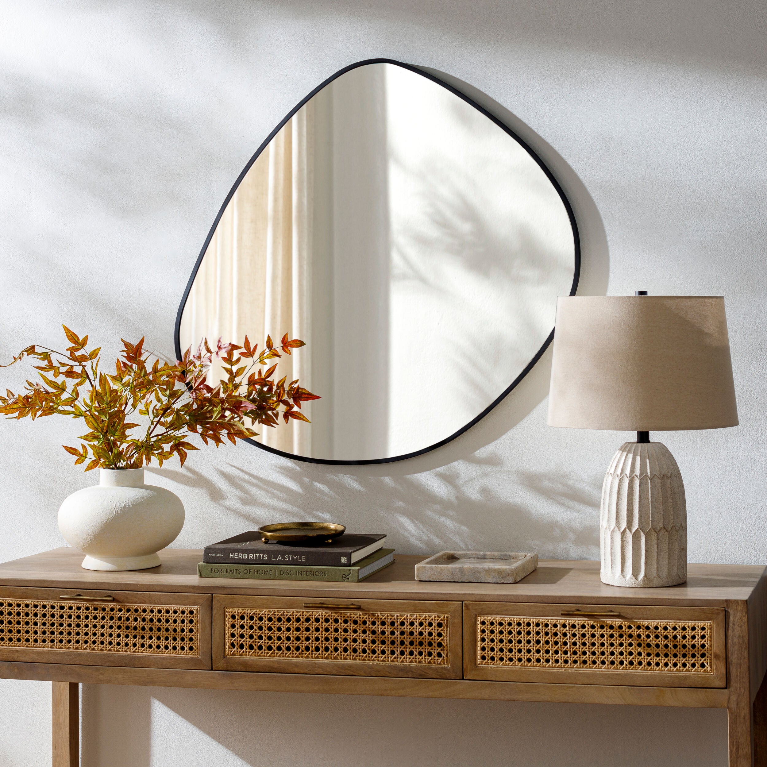 Pebble Accent Mirror