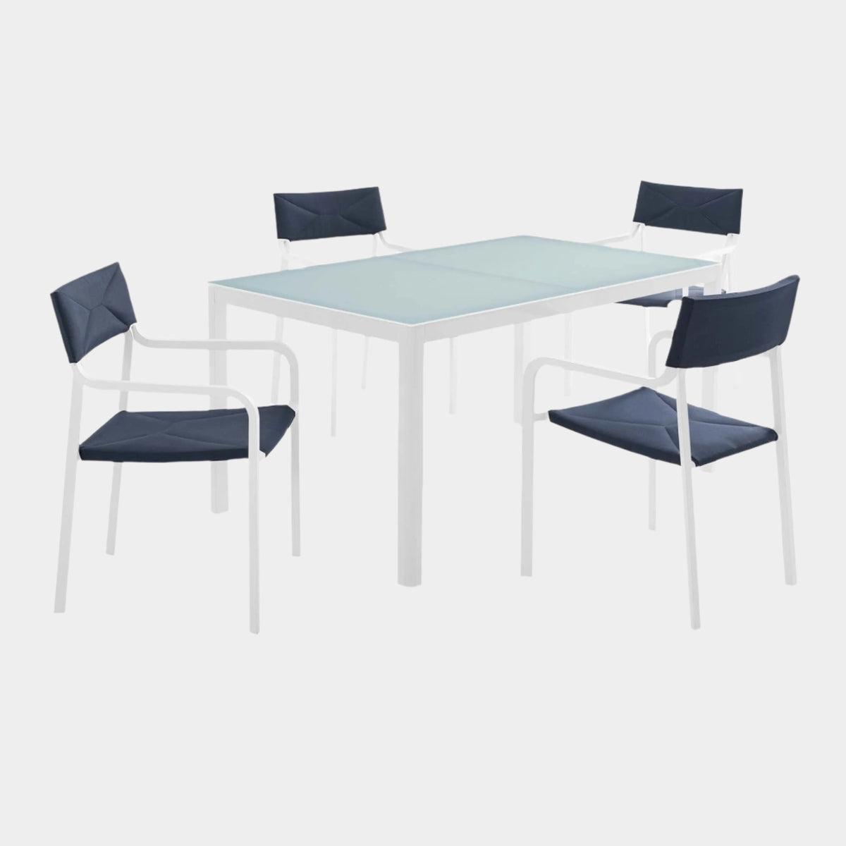 Raleigh Outdoor Patio Dining Set - 5 Piece