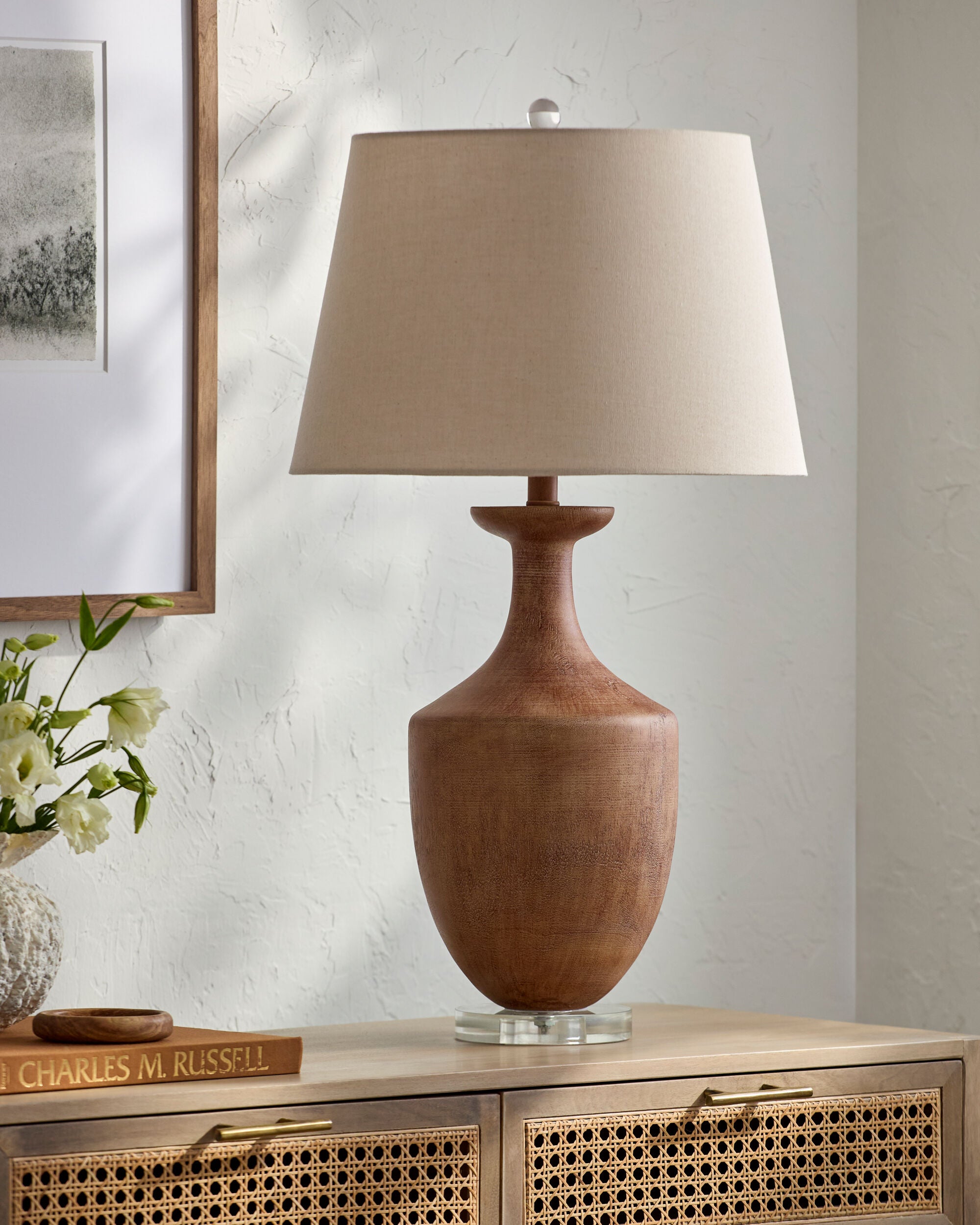 Rustleaf Accent Table Lamp