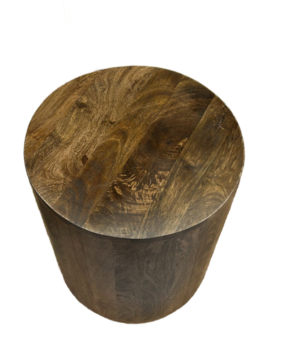Porter Round Wooden Side Table