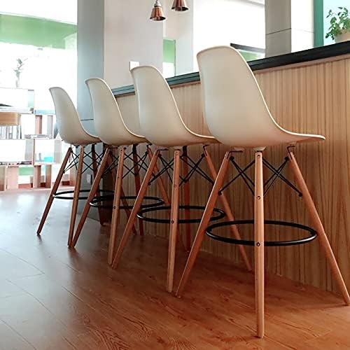 Eiffel Stool Natural Wood Legs (26")