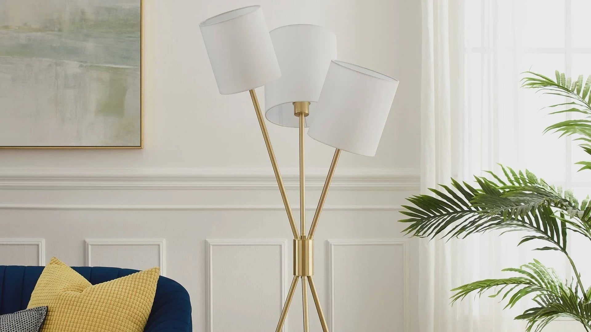 Alexa 3-Light Floor Lamp