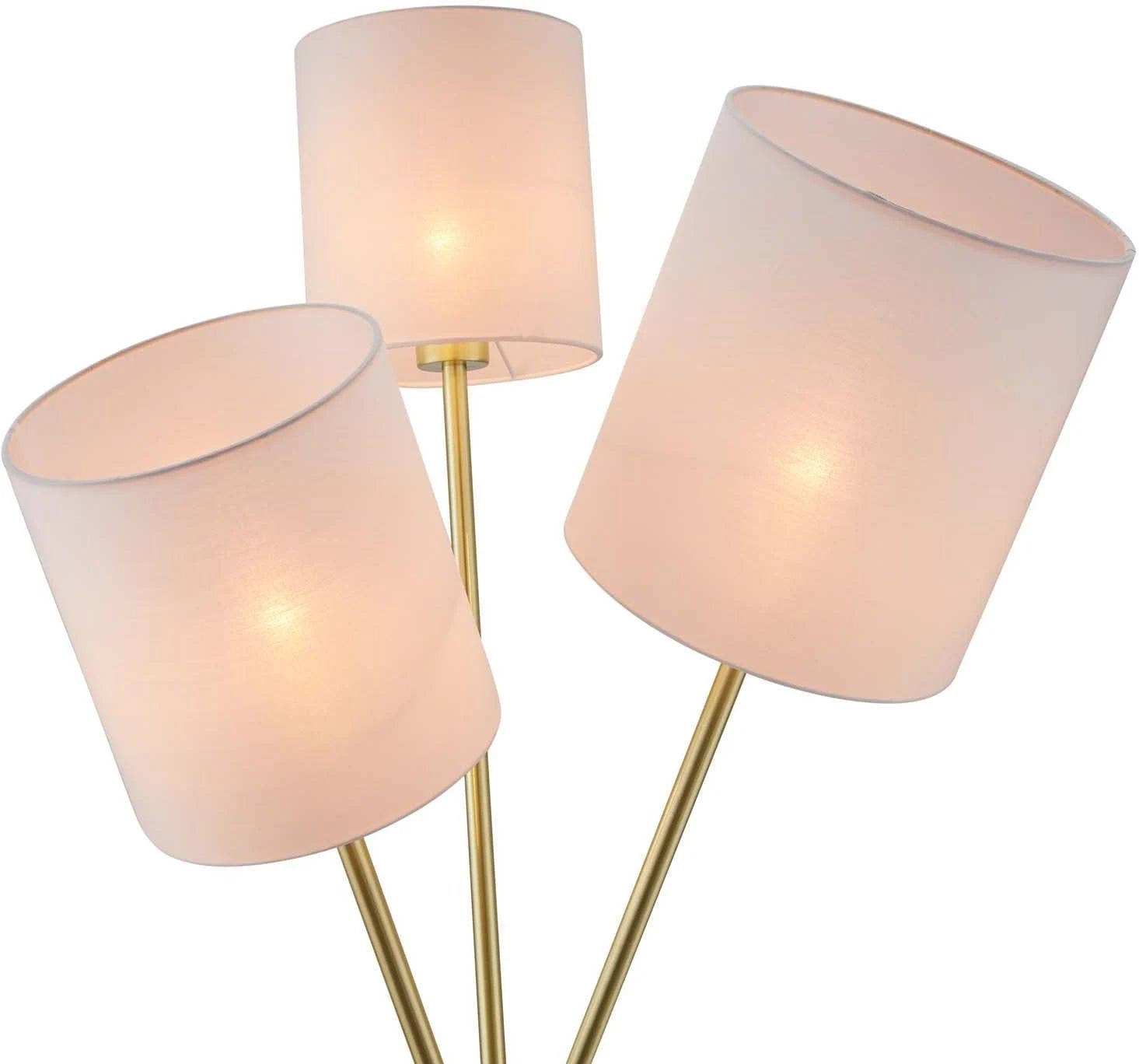 Alexa 3-Light Floor Lamp