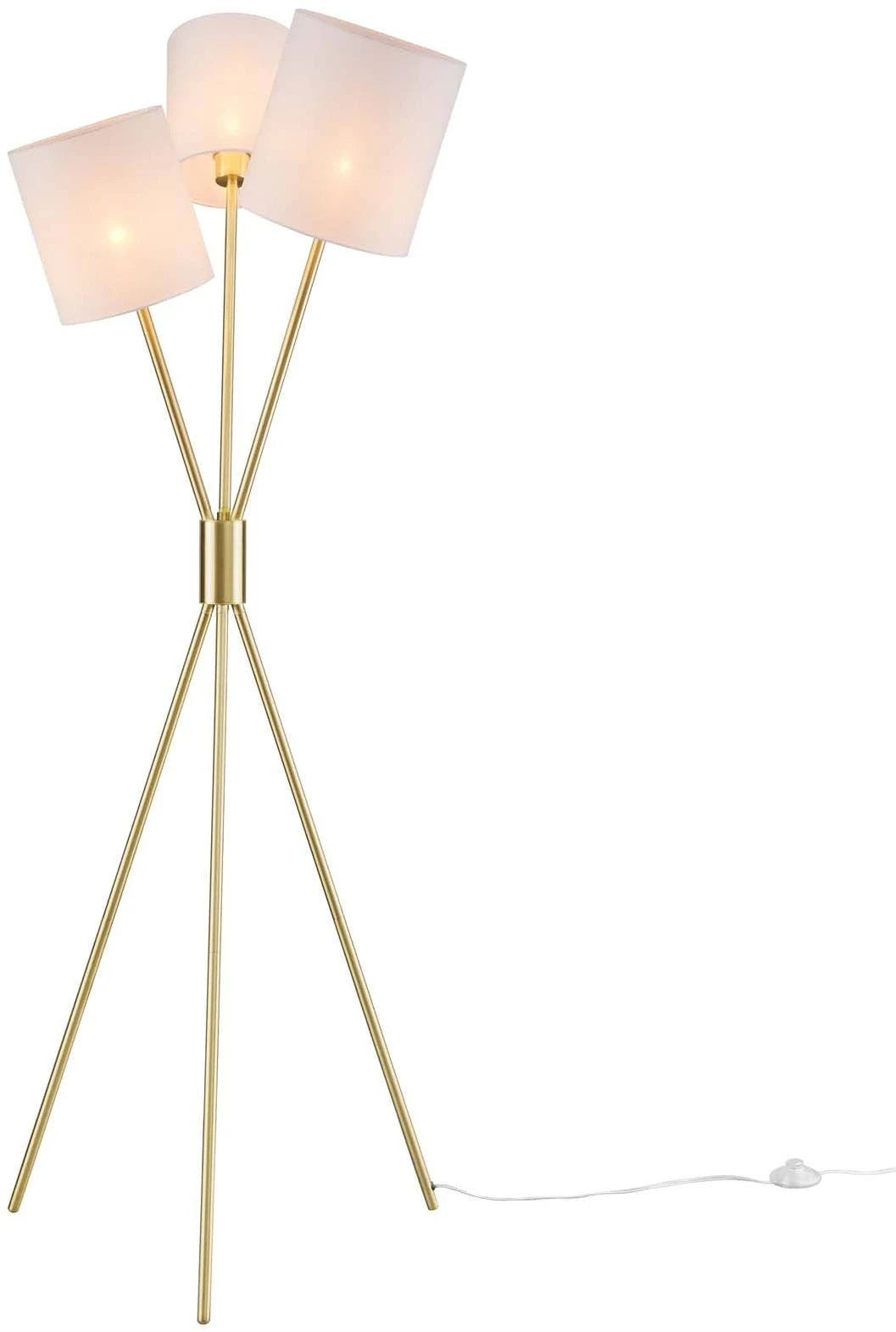 Alexa 3-Light Floor Lamp