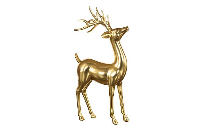 Standing Reindeer - Gold