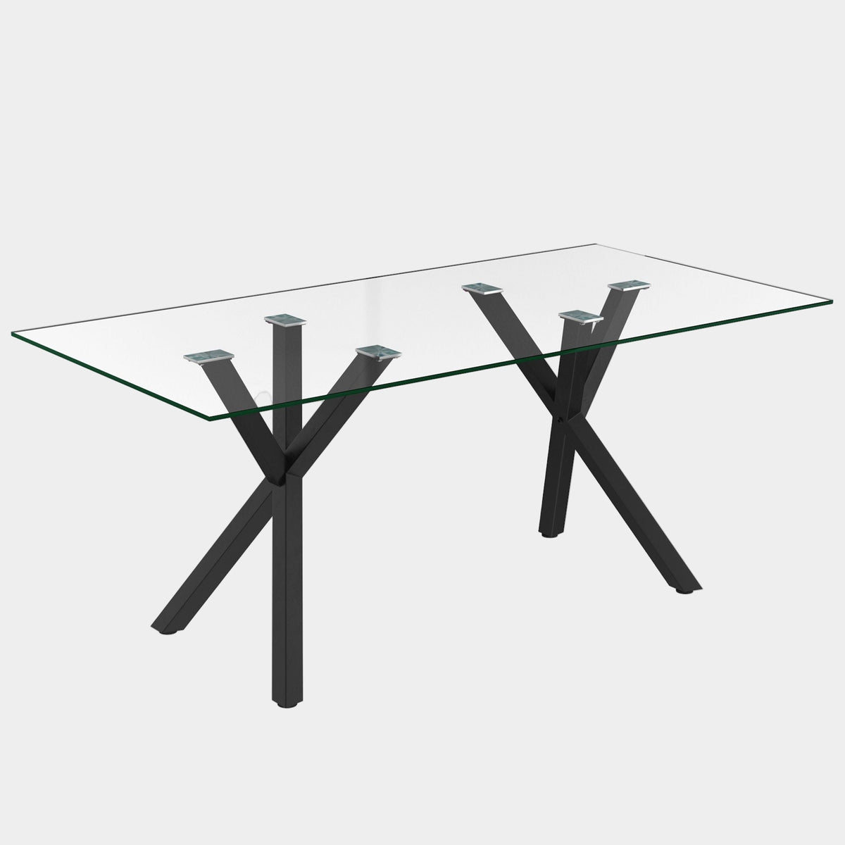 Stark Dining Table - Rectangular Black