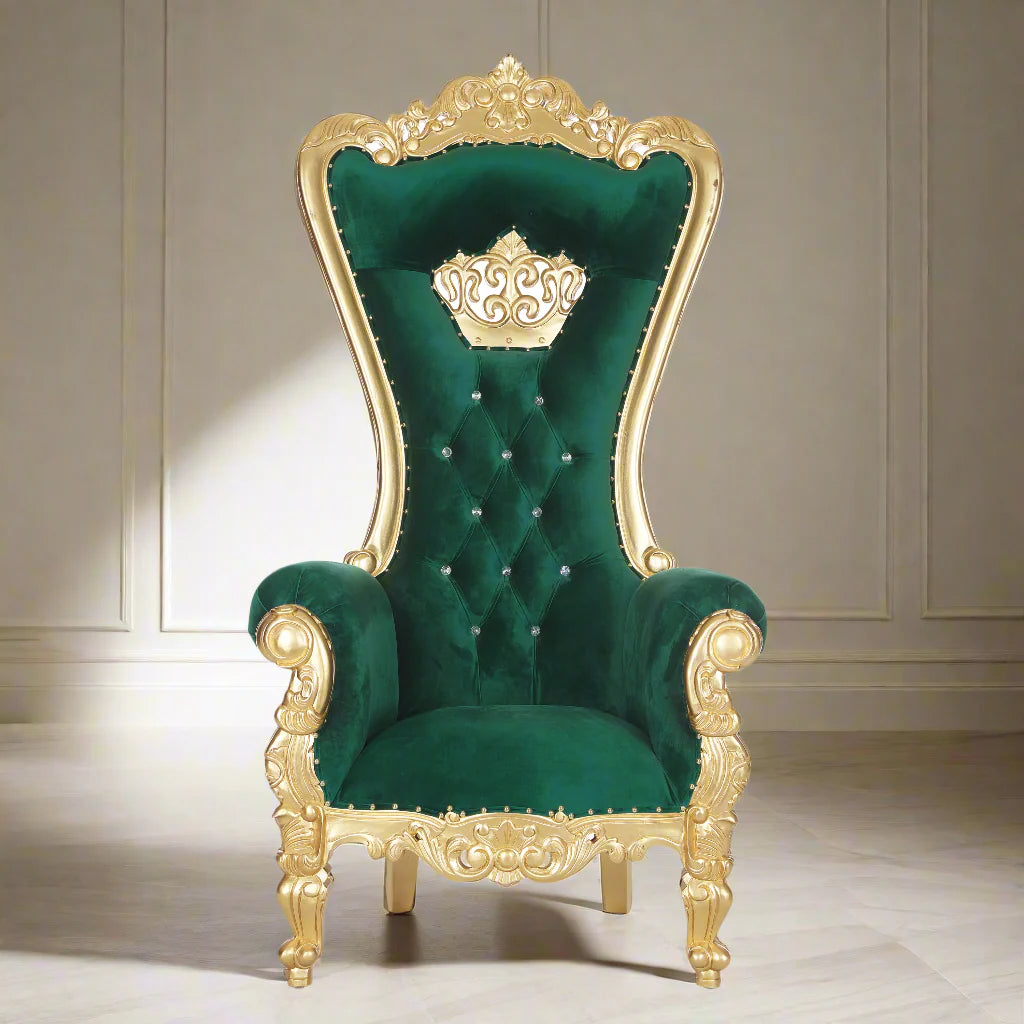 Crown Tiffany Throne Chair