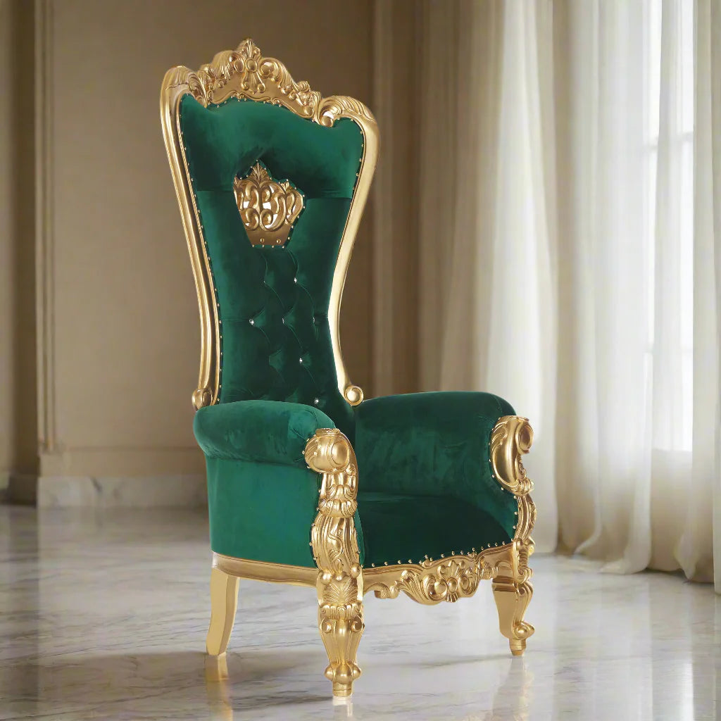 Crown Tiffany Throne Chair