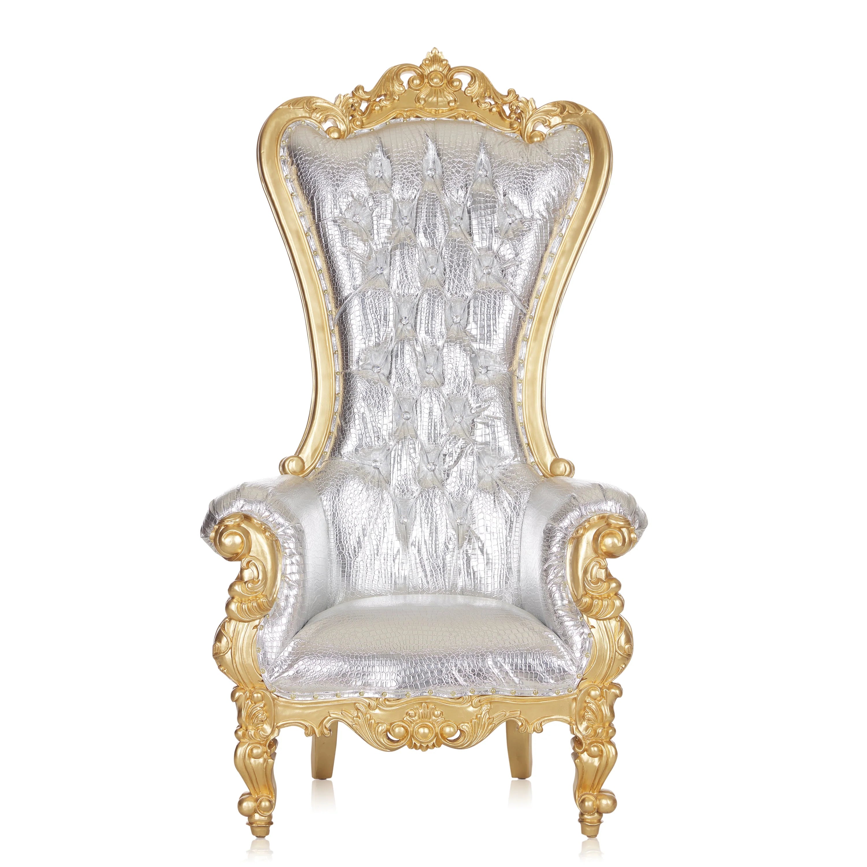 Chloe Throne Chair - Vinyl
