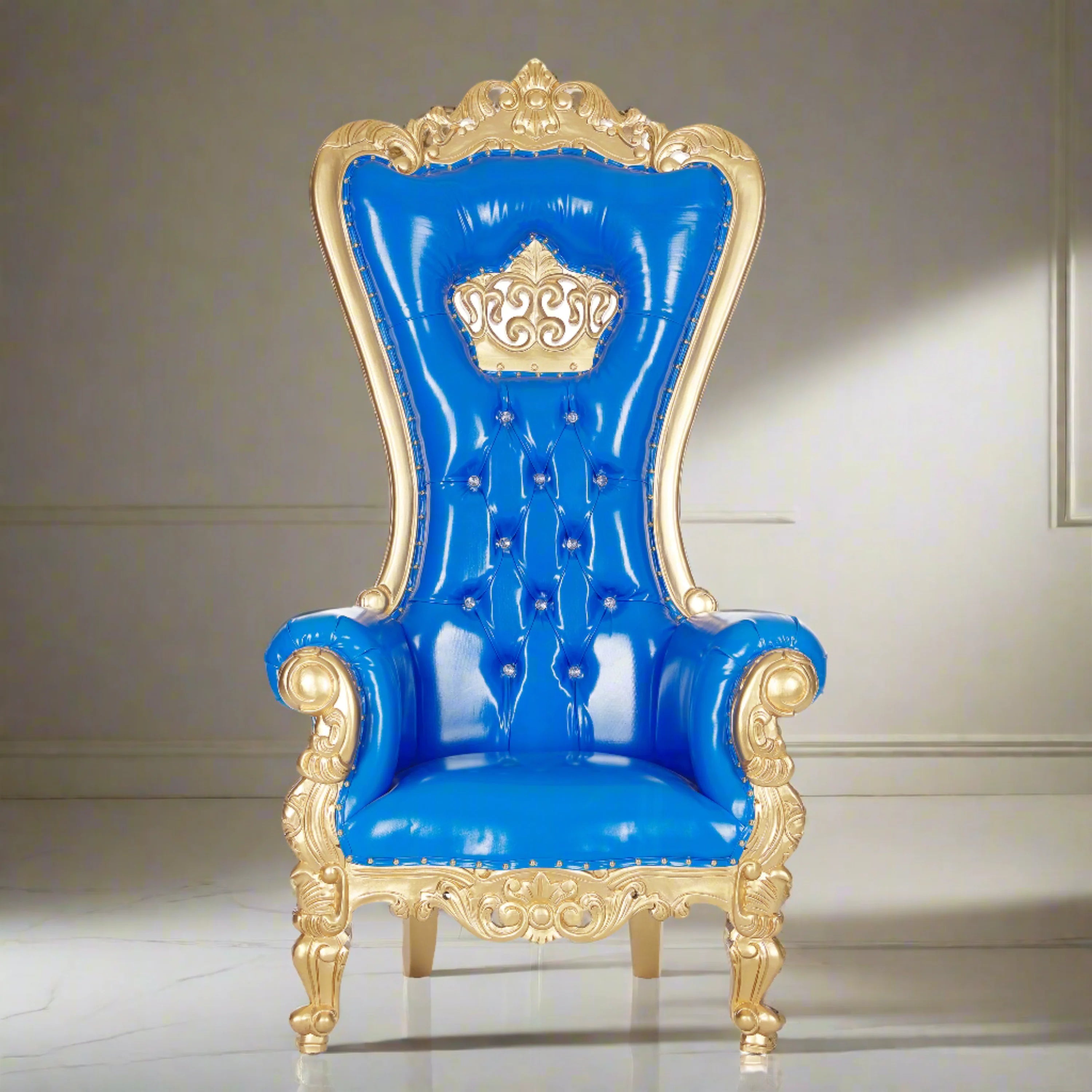 Crown Tiffany Throne Chair