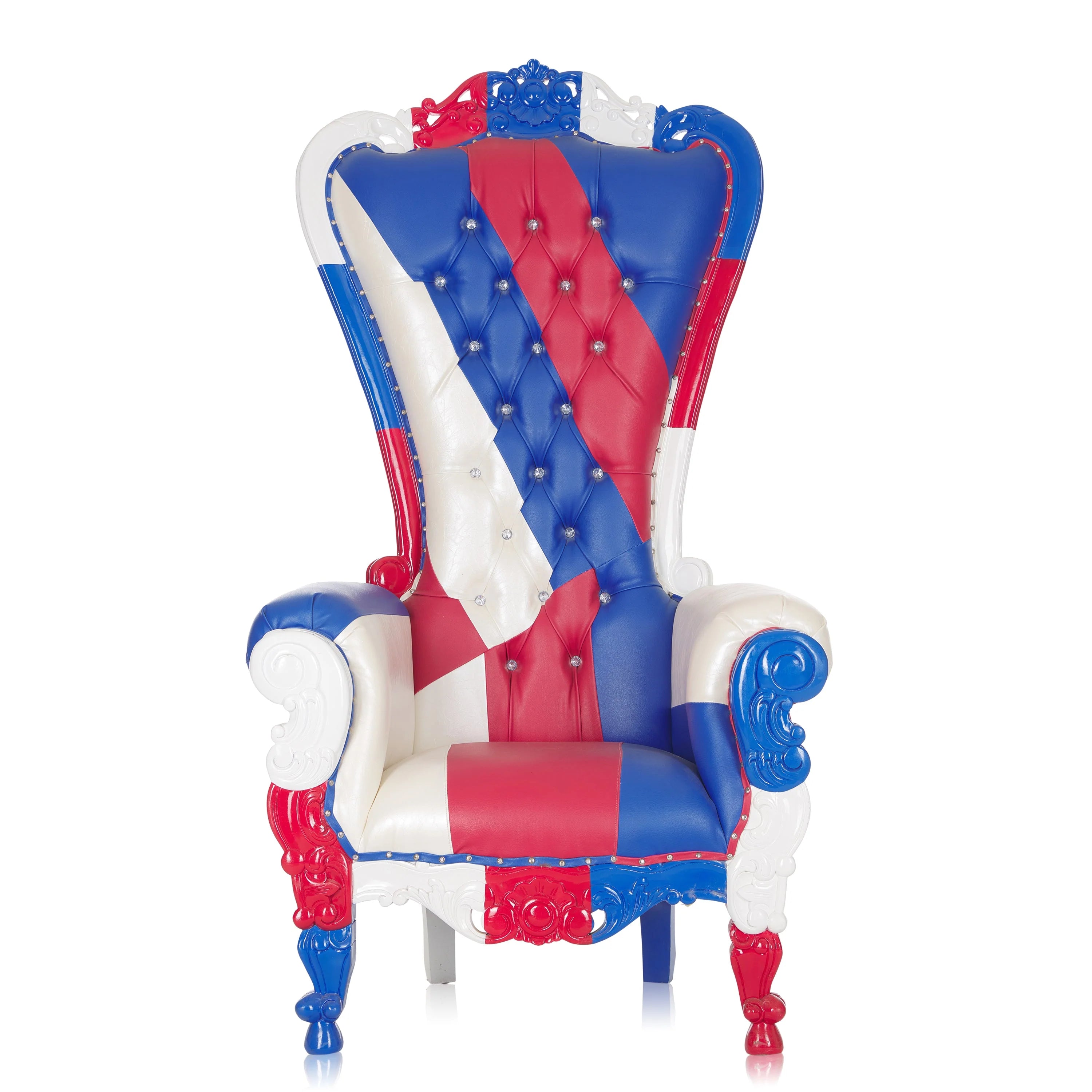 Queen Tiffany Throne Chair - Vinyl