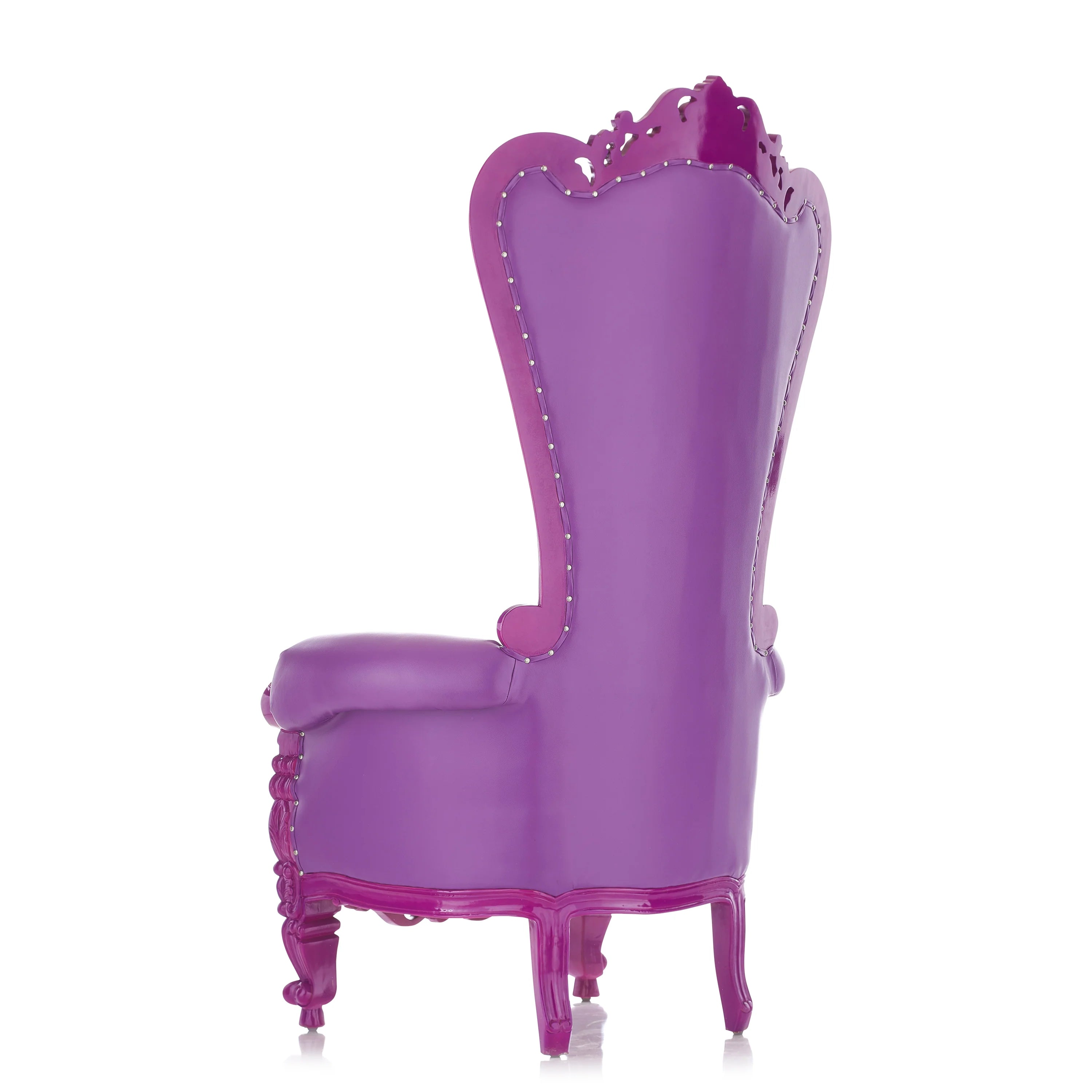Queen Tiffany Throne Chair - Vinyl
