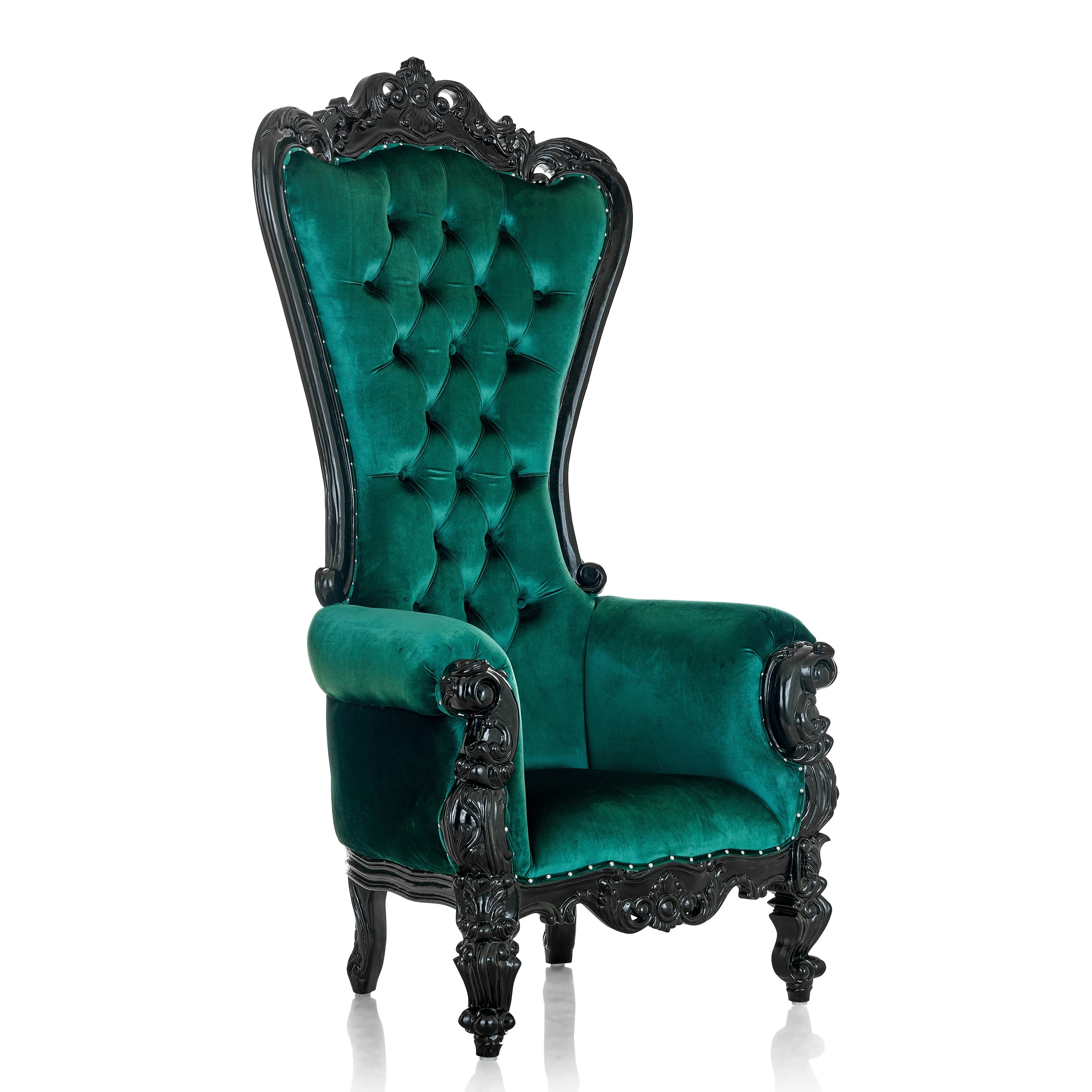 Chloe Throne Chair - Velvet