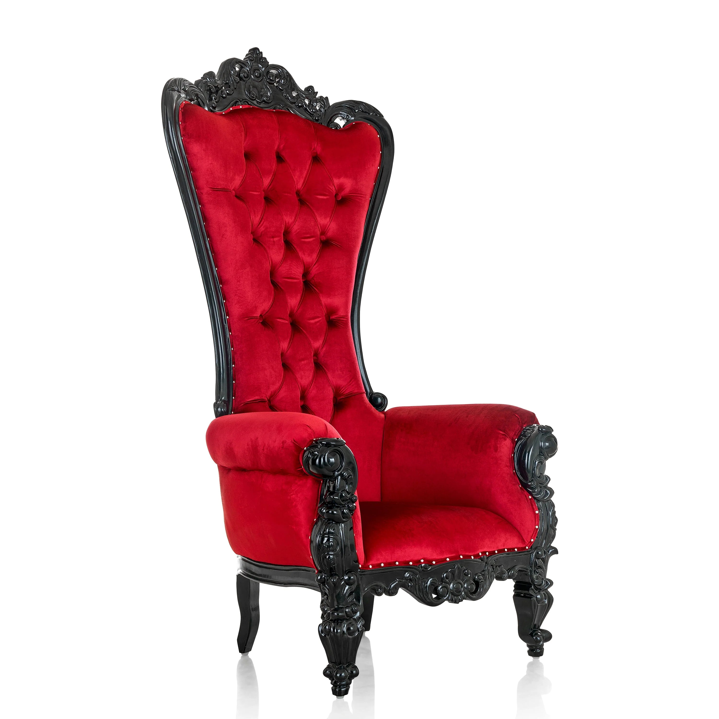 Chloe Throne Chair - Velvet