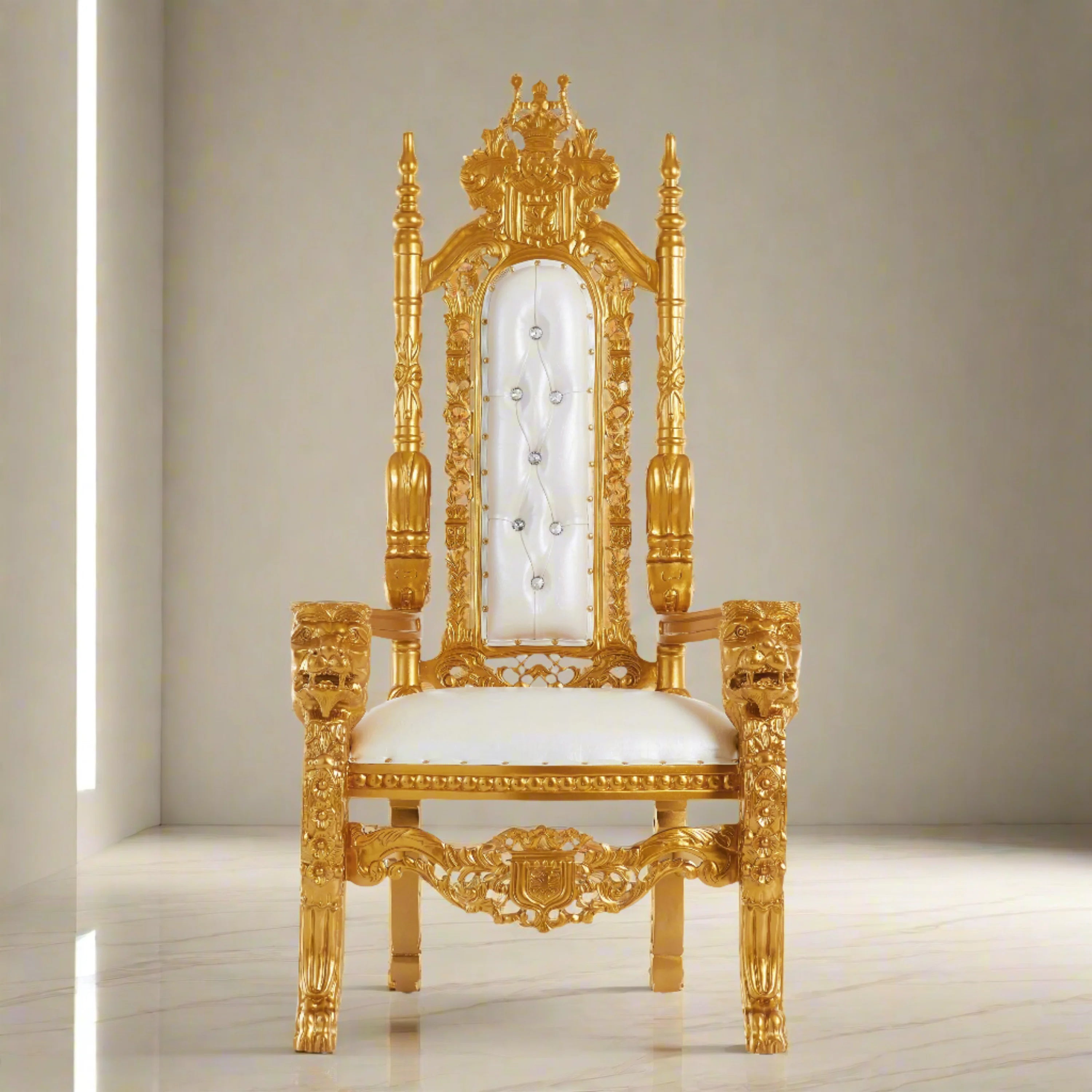 King David Lion Throne Chair - Vinyl