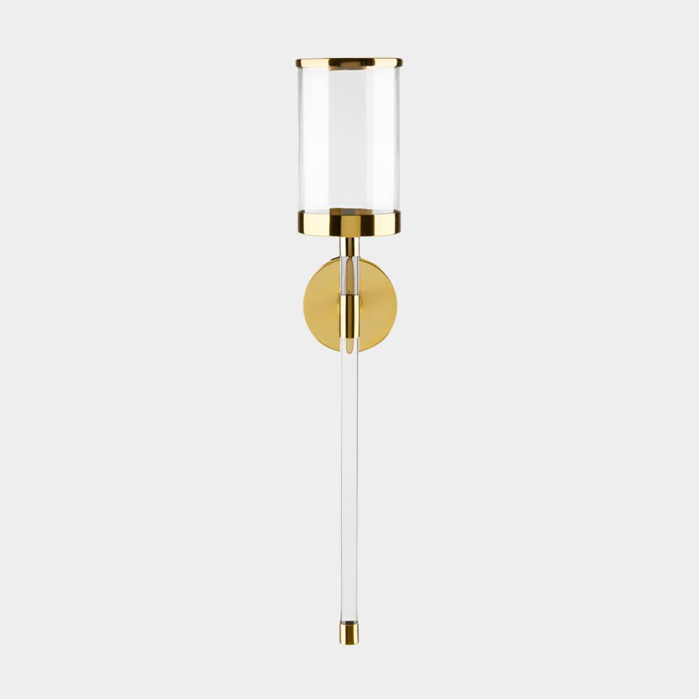 Wall Sconce - Acrylic Gold