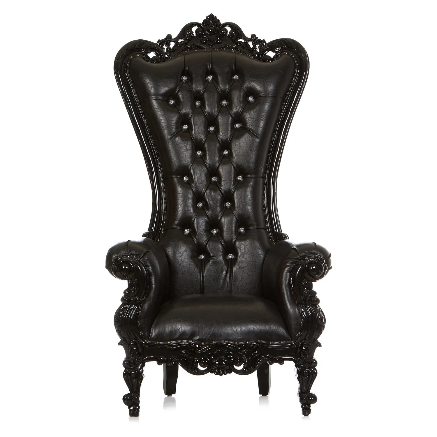 Chloe Throne Chair - Vinyl