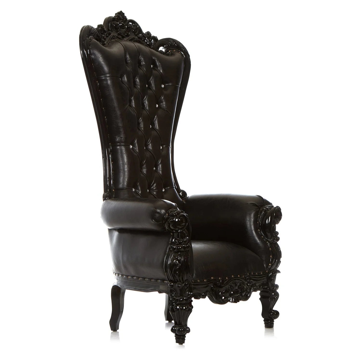 Chloe Throne Chair - Vinyl