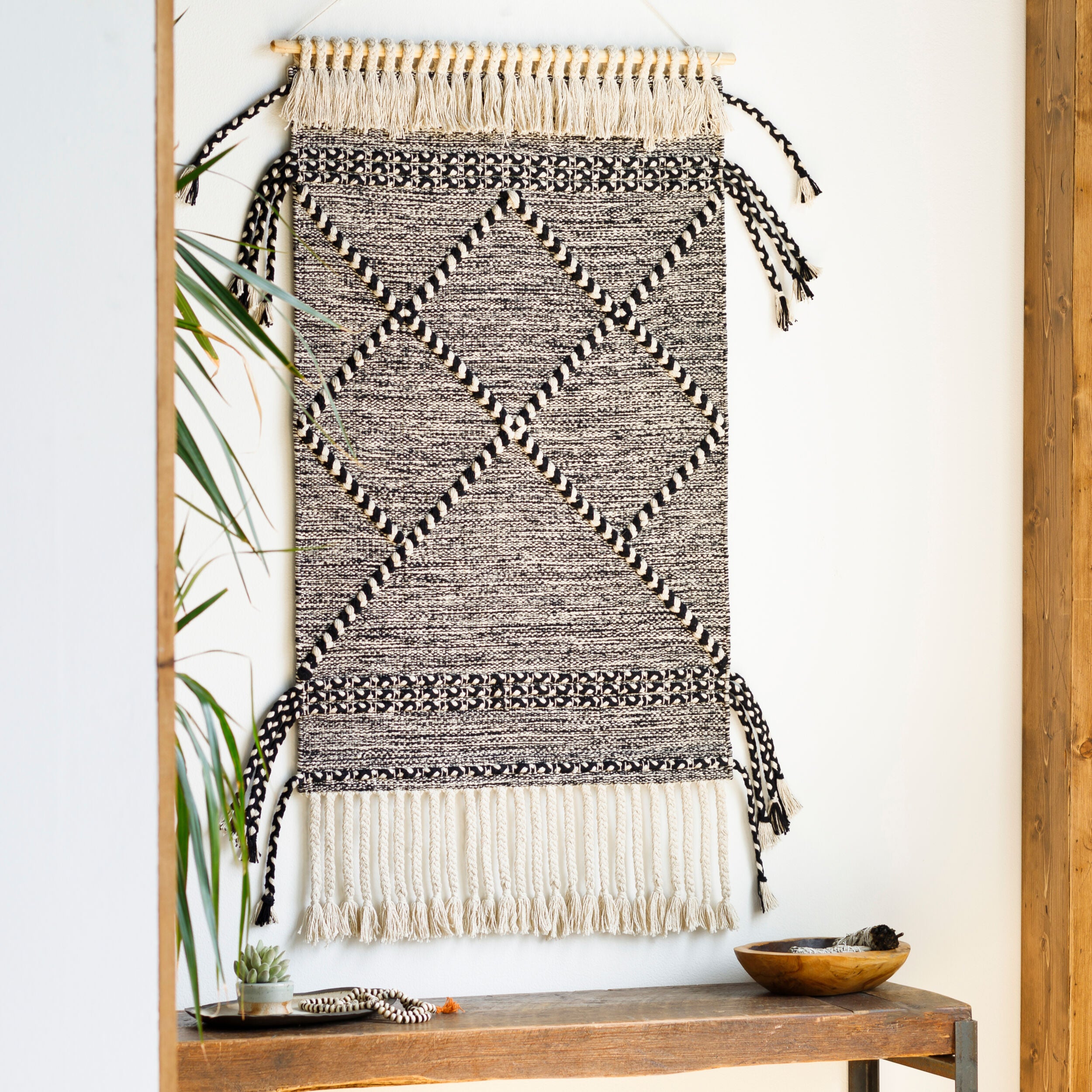 Zanafi Tassels Wall Hanging