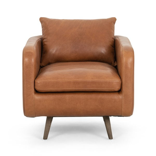 Rounded Back Swivel Chair