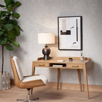 Burbank Desk Chair - Elder Sand