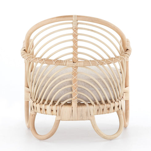 Marina Chair, Natural Rattan