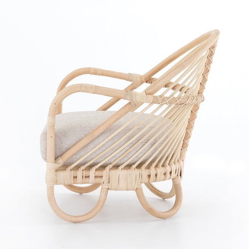 Marina Chair, Natural Rattan