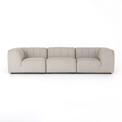 Gwen Outdoor 3 PC Sectional Sofa