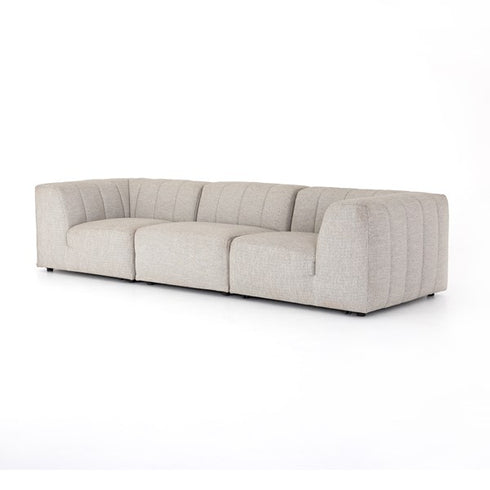 Gwen Outdoor 3 PC Sectional Sofa