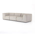 Gwen Outdoor 3 PC Sectional Sofa
