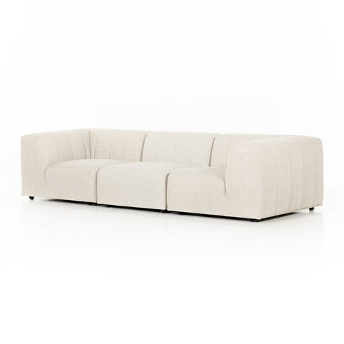 Gwen Outdoor 3 PC Sectional Sofa