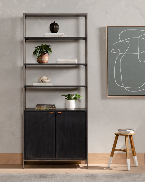 TREY MODULAR WIDE BOOKCASE