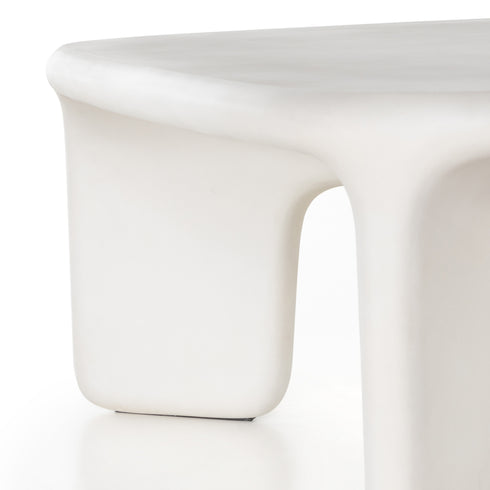 Dante Coffee Table-White Concrete