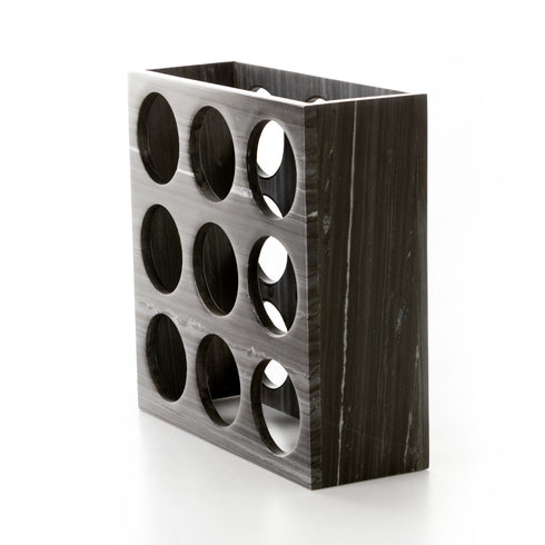 VENETO WINE RACK-EBONY MARBLE
