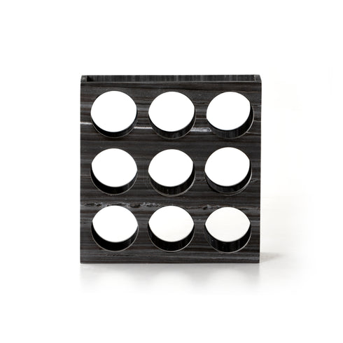VENETO WINE RACK-EBONY MARBLE
