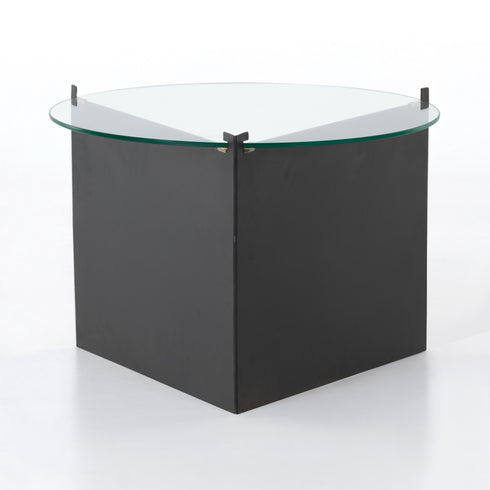 BENICIO COFFEE TABLE-GOLD BRUSH