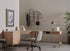 Clarita Desk System W/ Filing Cabinet